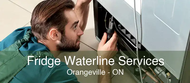 Fridge Waterline Services Orangeville - ON