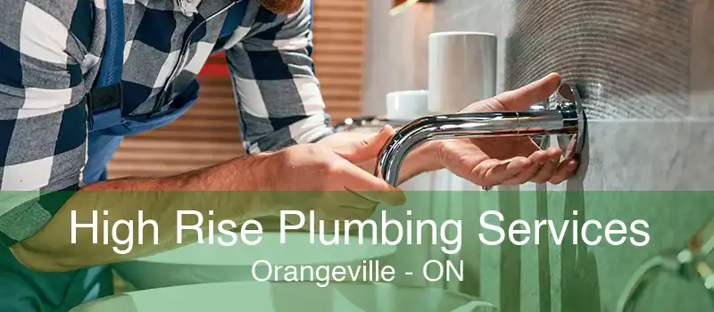 High Rise Plumbing Services Orangeville - ON