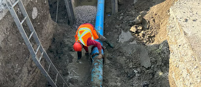 Burst Water Pipe Repair and Replacement in Orangeville, Ontario