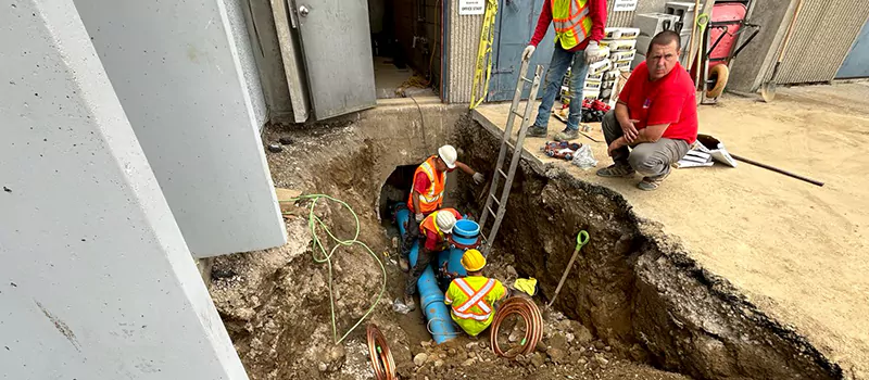 Underground Pipe Leak Repair in Orangeville, ON