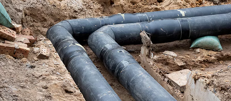 Residential Underground Pipe Replacement in Orangeville, Ontario