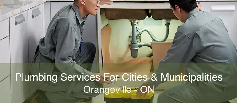 Plumbing Services For Cities & Municipalities Orangeville - ON