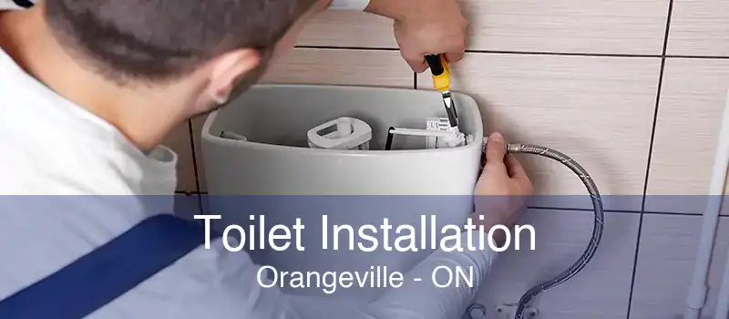 Toilet Installation Orangeville - ON