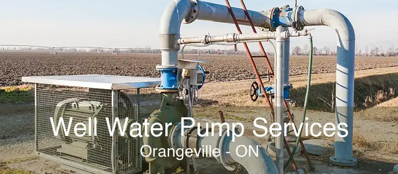 Well Water Pump Services Orangeville - ON